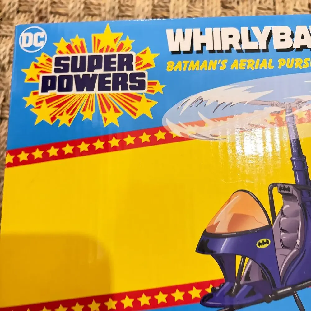 McFarlane Toys DC Super Powers Whirlybat Batman's Aerial Pursuit Copter NEW